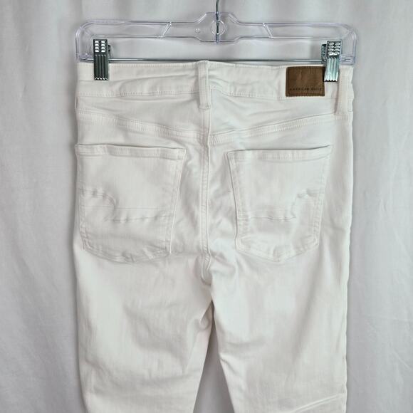 American Eagle Jegging Women's 4 White Next Level Stretch Hi-Rise - Picture 8 of 16